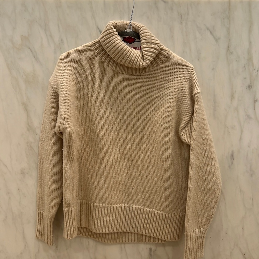 Rag & Bone cream knit turtleneck